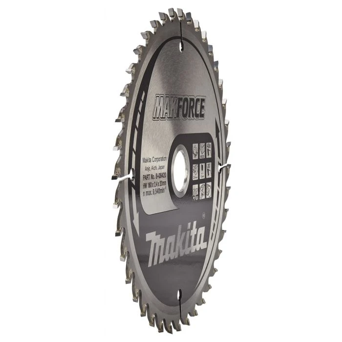 Makita B-08420 Cirkelzaagblad Hout 3 Makita B-08420 Cirkelzaagblad Hout - Afbeelding 3