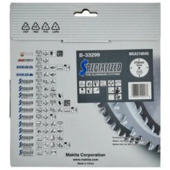 Makita B-33299 Afkortzaagblad Aluminium -Makita Verkoop B 33299 C7N1