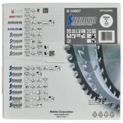 Makita B-33607 Cirkelzaagblad Sandwichpaneel -Makita Verkoop B 33607 C7N1
