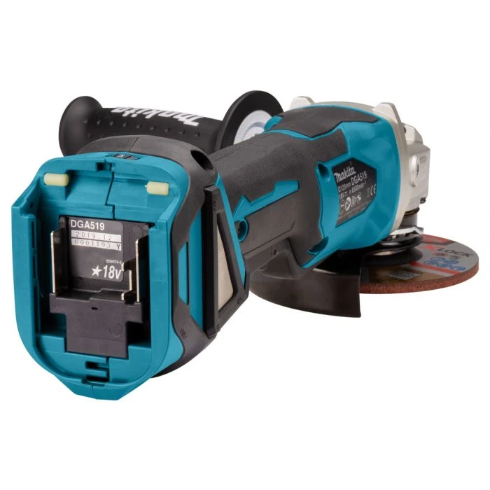 Makita DGA519ZJ 18 V Haakse Slijper 125 Mm X-LOCK 10 Makita DGA519ZJ 18 V Haakse Slijper 125 Mm X-LOCK - Afbeelding 10