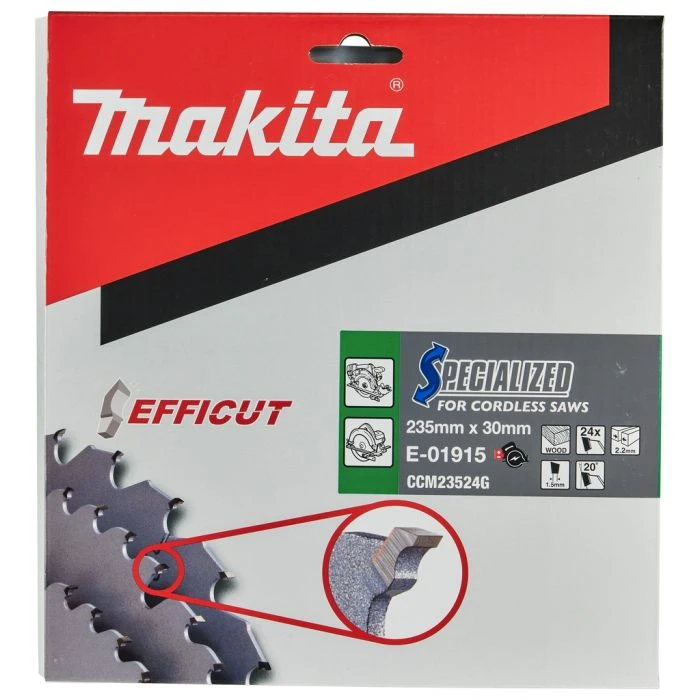 Makita E-01915 Cirkelzaagblad Hout 11 Makita E-01915 Cirkelzaagblad Hout - Afbeelding 11