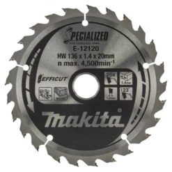 Makita E-12120 Cirkelzaagblad Hout -Makita Verkoop E 12120 C3C0