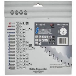 Makita E-16916 Afkortzaagblad Aluminium -Makita Verkoop E 16916 C7N1