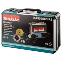 Makita GA5030RSP2 230 V Haakse Slijper 125 Mm 17 Makita GA5030RSP2 230 V Haakse Slijper 125 Mm -Makita Verkoop GA5030RSP2 A1R1
