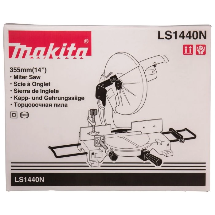 Makita LS1440NB 230 V Afkortzaag 355 Mm 16 Makita LS1440NB 230 V Afkortzaag 355 Mm - Afbeelding 16