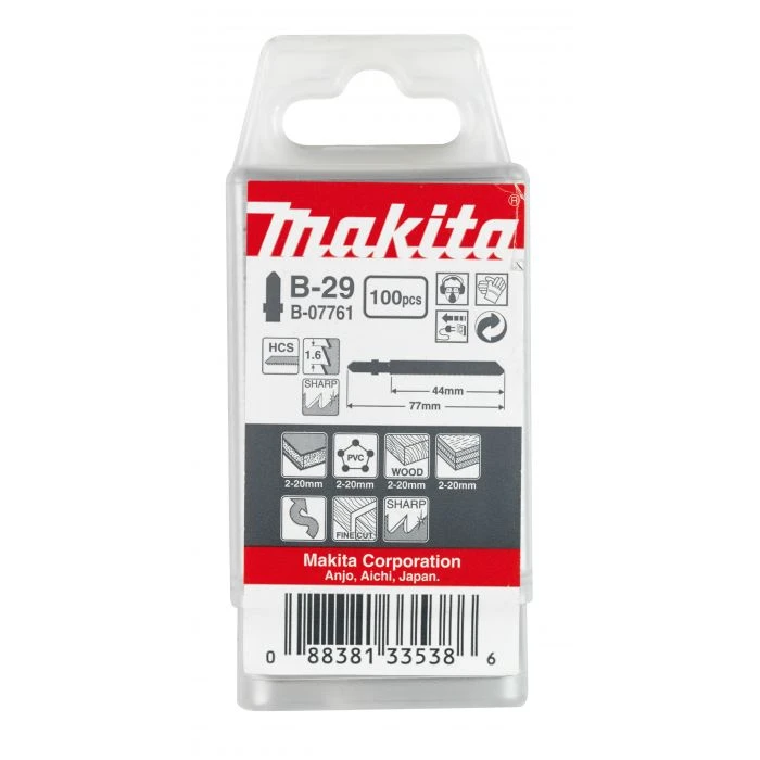 Makita B-07761 Decoupeerzgb Hout 42 Mm T101AO 3 Makita B-07761 Decoupeerzgb Hout 42 Mm T101AO - Afbeelding 3
