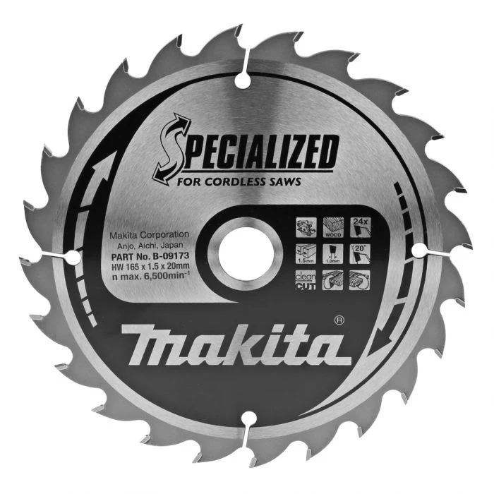 Makita B-09173 Cirkelzaagblad Hout 1 Makita B-09173 Cirkelzaagblad Hout