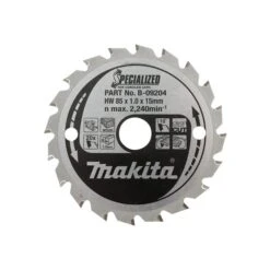 Makita B-47189 Cirkelzaagblad Aluminium 10 Makita B-47189 Cirkelzaagblad Aluminium -Makita Verkoop b 09204