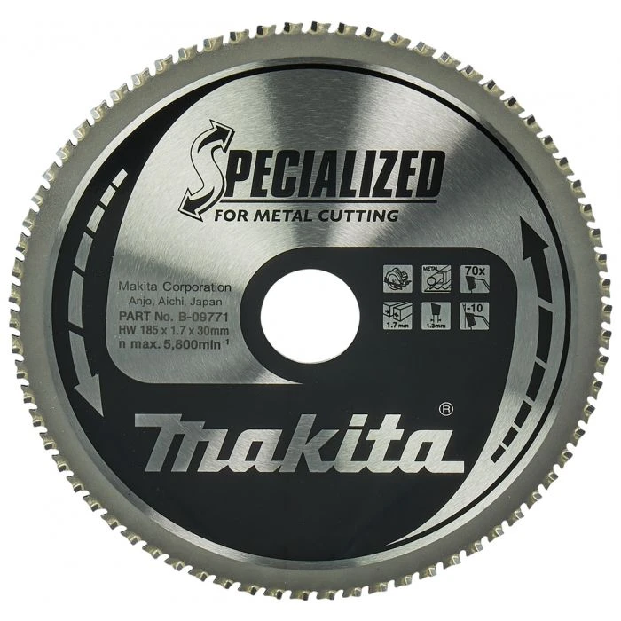 Makita B-09771 Cirkelzaagblad Metaal 4 Makita B-09771 Cirkelzaagblad Metaal - Afbeelding 4