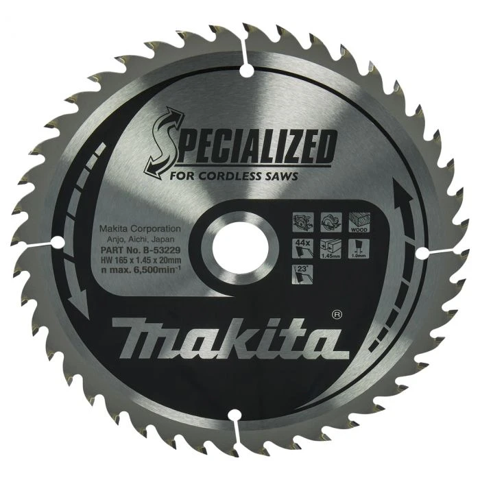 Makita B-53229 Cirkelzaagblad Hout 1 Makita B-53229 Cirkelzaagblad Hout