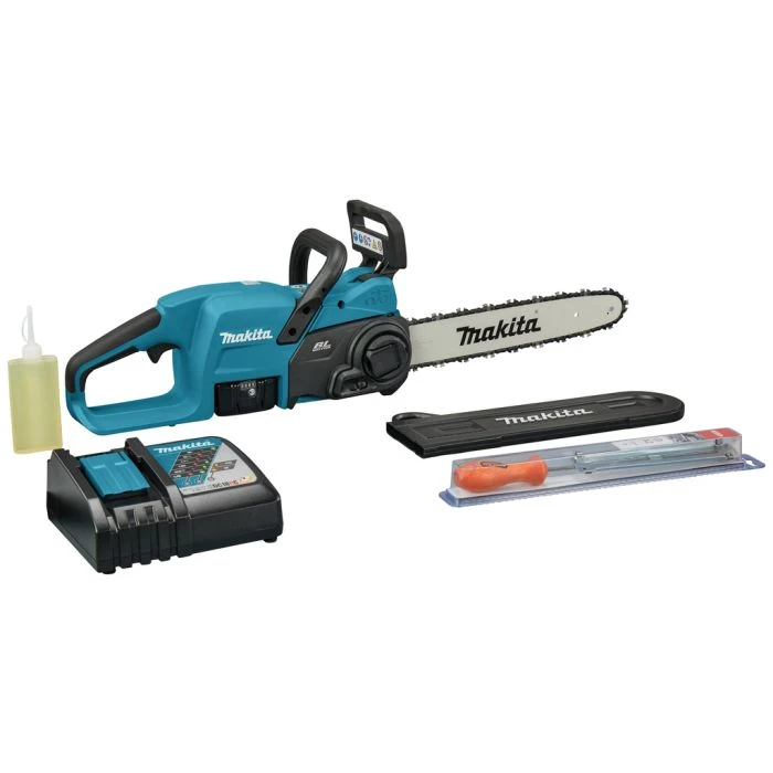 Makita DUC357RTX1 LXT 18 V Kettingzaag 35 Cm 2 Makita DUC357RTX1 LXT 18 V Kettingzaag 35 Cm - Afbeelding 2