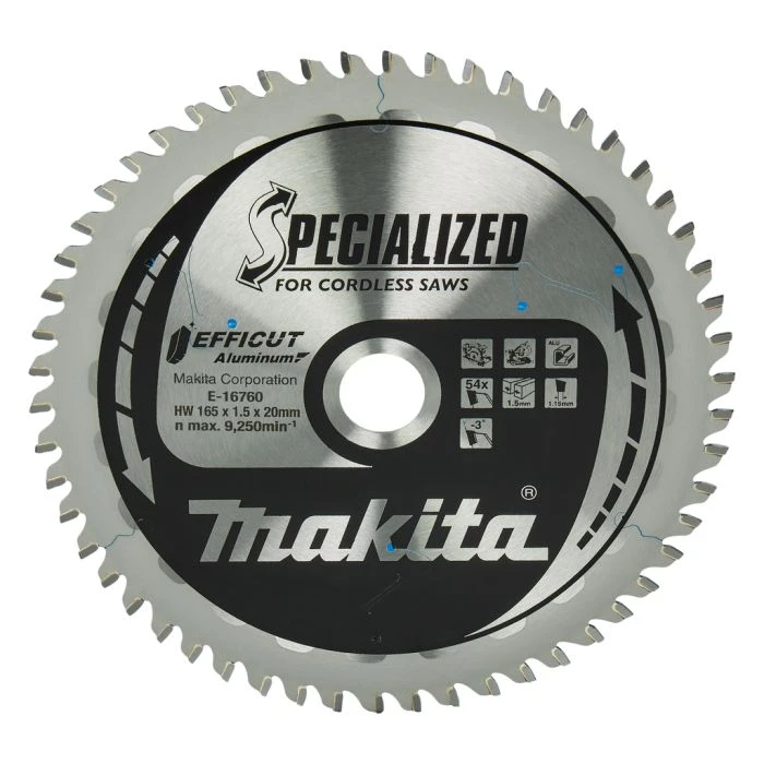 Makita E-16760 Afkort- En Cirkelzaagblad Aluminium 2 Makita E-16760 Afkort- En Cirkelzaagblad Aluminium - Afbeelding 2
